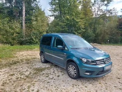 Brugt VW Caddy 122 HK (89 kW) 2017 Grøn MPV