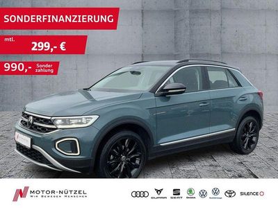 Second-hand VW T-Roc Style 150 CP (110 kW) 2023 Albastru SUV