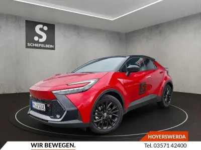 Gebraucht Toyota C-HR Sport 223 PS (164 kW) 2024 Karminarot metallic / dach schwarz SUV