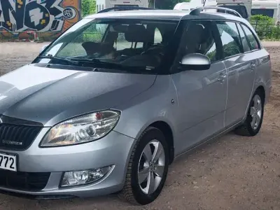 Gebraucht Skoda Fabia GreenLine 75 PS (55 kW) 2014 Silber Kombi
