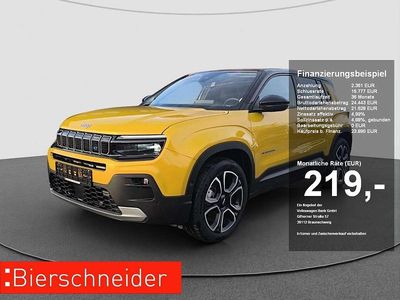 Gelb Gebraucht 2023 Jeep Avenger EV Summit SUV | 23.890 € (Guter Preis)