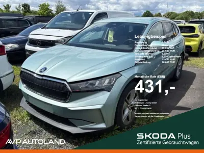 Gebraucht Skoda Enyaq iV Loft 150 kW (204 PS) 2021 Arcticsilber metallic SUV