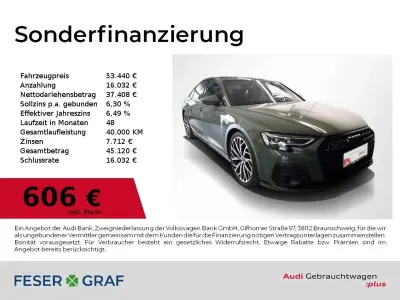 Gebraucht Audi A8 S-Line 286 PS (210 kW) 2023 Distriktgrün metallic Limousine