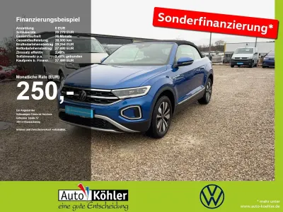 Gebraucht VW T-Roc Move 150 PS (110 kW) 2024 Ravennablau SUV