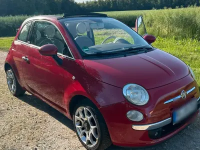 Gebraucht Fiat 500C 69 PS (50 kW) 2010 Rot Cabrio