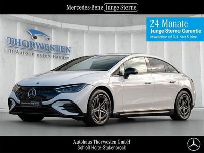 Gebraucht Mercedes EQE300 AMG Line Premium 180 kW (245 PS) 2024 Unilack polarweiß Limousine