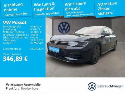 Second-hand VW Passat R-line 193 CP (141 kW) 2025 Negru Break