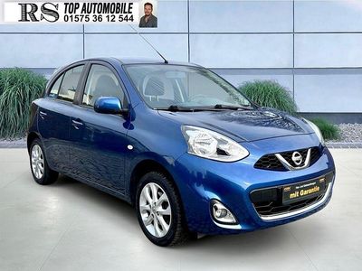 Gebraucht Nissan Micra Acenta 80 PS (58 kW) 2017 Blau Kleinwagen