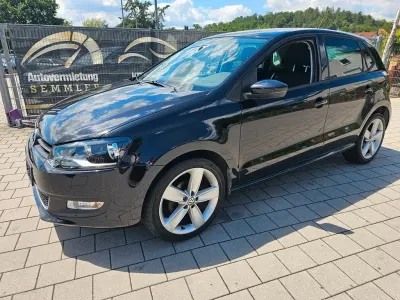 Gebraucht VW Polo Highline 90 PS (66 kW) 2011 Schwarz Kleinwagen