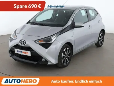 Gebraucht Toyota Aygo Connect Style 72 PS (52 kW) 2019 Grau Kleinwagen