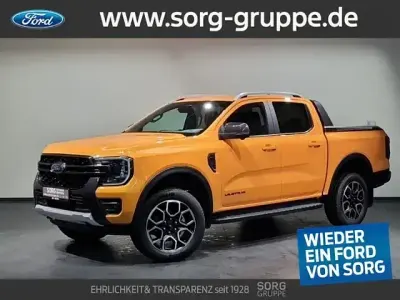 Ny Ford Ranger Wildtrack 241 HK (177 kW) 2026 Orange Pickup / Ladvogn