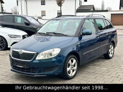 Gebraucht Skoda Fabia Family 105 PS (77 kW) 2012 Blau Kombi