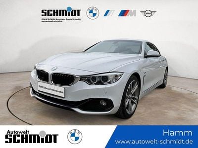 Second-hand BMW 420 Sport Line 184 CP (135 kW) 2016 Alb Cabrio