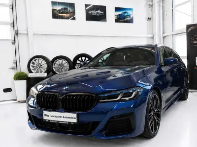 Usata BMW 540 Performance 340 CV (250 kW) 2022 Blu Berlina