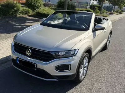 Gebraucht VW T-Roc Cabriolet Style 150 PS (110 kW) 2021 Grau Cabrio