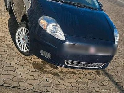 Gebraucht Fiat Grande Punto 80 PS (58 kW) 2009 Blau Kleinwagen