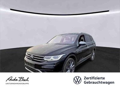 Deep black perleffekt Gebraucht 2022 VW Tiguan Allspace Elegance SUV | 29.980 € (Superpreis)