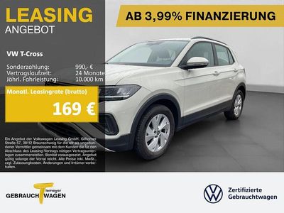 Gebraucht VW T-Cross Life 116 PS (85 kW) 2025 Grau SUV