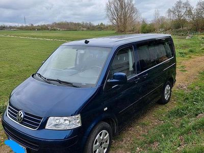 Usata VW T5 131 CV (96 kW) 2003 Blu Furgone