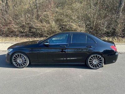Gebraucht Mercedes C220 AMG line 170 PS (125 kW) 2014 Schwarz Limousine