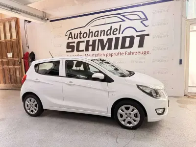 Gebraucht Opel Karl Edition 75 PS (55 kW) 2016 Schneeweiss summitwhite Kleinwagen