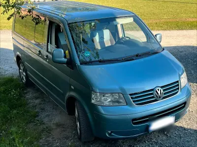 Gebraucht VW Multivan 131 PS (96 kW) 2007 Blau Van / Kleinbus