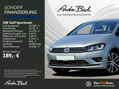 gebraucht VW Golf Sportsvan 1.4 TSI "ALLSTAR" DSG Navi Xenon