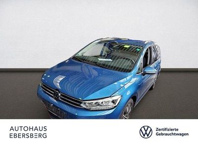 Blau Gebraucht 2022 VW Touran Highline Van / Kleinbus | 27.500 € (Etwas zu teuer)