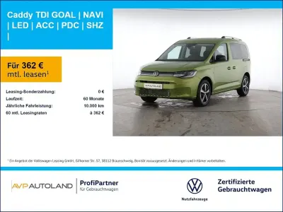 Gebraucht VW Caddy Goal 122 PS (89 kW) 2026 Golden green Van / Kleinbus