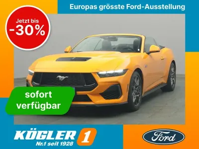 Neu Ford Mustang GT 446 PS (328 kW) 2026 Orange Cabrio
