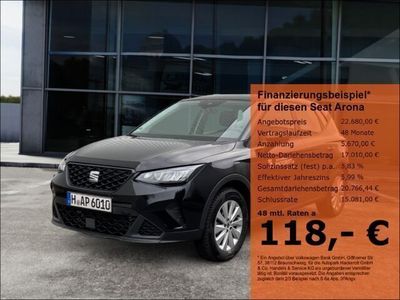 Gebraucht Seat Arona Style 110 PS (80 kW) 2024 Schwarz SUV