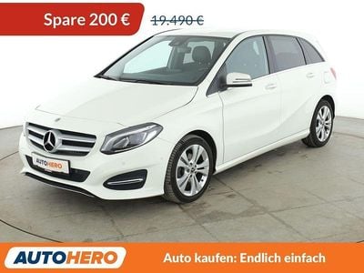 Gebraucht Mercedes B200 Urban 136 PS (100 kW) 2018 Weiß Van / Kleinbus
