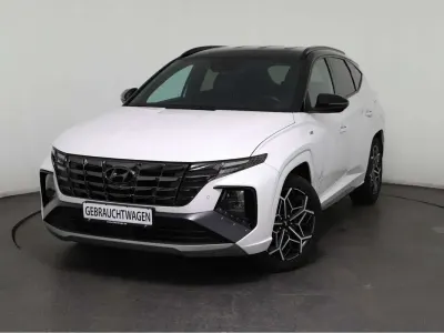 Gebraucht Hyundai Tucson N Line 179 PS (131 kW) 2021 Polar white / phantom black / SUV