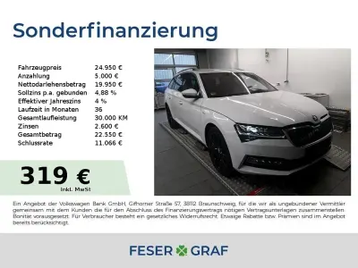 Używany Skoda Superb LAURIN & KLEMENT 218 KM (160 kW) 2022 Biały Kombi