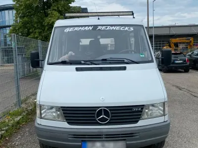 Begagnad Mercedes Sprinter 1999 Vit Van