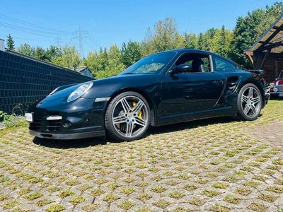 gebraucht Porsche 997 Turbo Coupe*Schwarz/Schwarz*BRD Auto*Navi*PDC