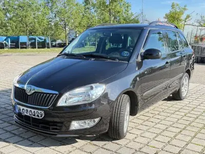 Gebraucht Skoda Fabia Cool Edition 86 PS (63 kW) 2010 Schwarz Kombi