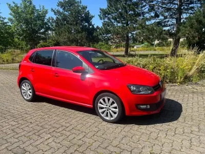 Gebraucht VW Polo Comfortline 86 PS (63 kW) 2011 Rot Kleinwagen