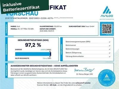 Brilantschwarz Gebraucht 2022 Audi A6 Business Kombi | 29.800 € (Guter Preis)