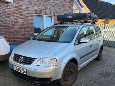 Gebraucht VW Touran 105 PS (77 kW) 2004 Silber Van / Kleinbus