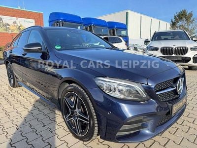 Brugt Mercedes C300e AMG line 194 HK (142 kW) 2020 Blå Sedan