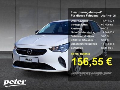 Usata Opel Corsa-e Edition 100 kW (136 CV) 2022 Bianco Utilitaria