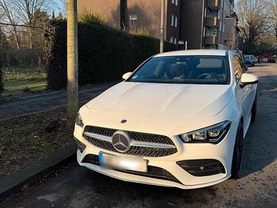 Gebraucht Mercedes CLA180 AMG line 136 PS (100 kW) 2019 Weiß Limousine