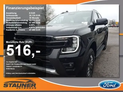 Neu Ford Ranger Wildtrack 205 PS (150 kW) 2026 Agateblack Pickup