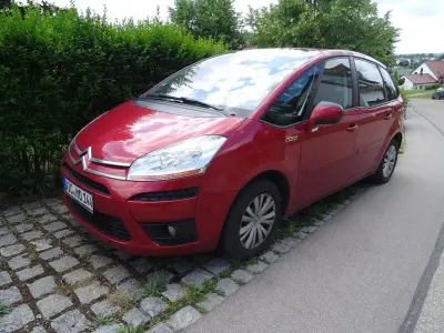 Gebraucht Citroën C4 Picasso Tendance 120 PS (88 kW) 2009 Rot Van / Kleinbus