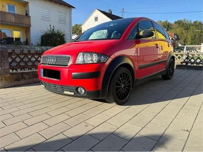 Brugt Audi A2 Sport 90 HK (66 kW) 2005 Rød Hatchback