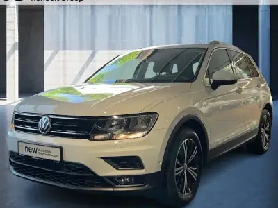 Gebraucht VW Tiguan Sound 150 PS (110 kW) 2018 Weiß SUV