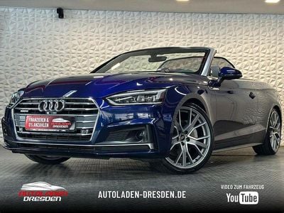 Gebraucht Audi A5 Cabriolet S-line plus 245 PS (180 kW) 2019 Blau Cabrio