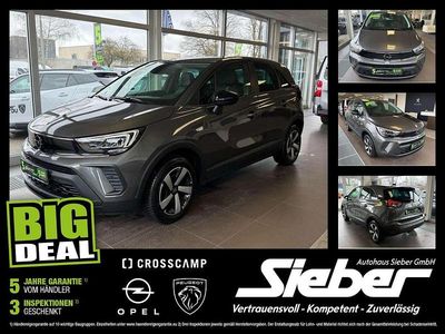 Gebraucht Opel Crossland Business Edition 120 PS (88 kW) 2021 Mondstein grau/e:vulkan grau SUV