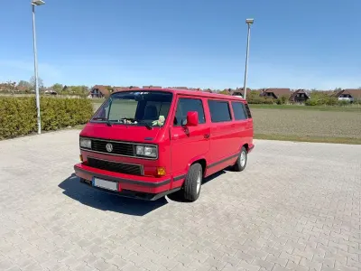Usado VW T3 69 CV (50 kW) 1992 Rojo Van